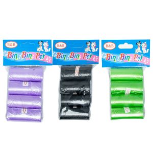 BOLSA DESCARTABLE P/ MASCOTA X4 PCS OPP