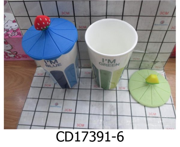 IWT VASO CERAMICA I AM COLOR C TAPA CIRCUS FR