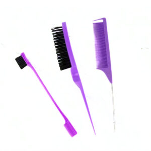 JUEGO DE PEINES X3 PCS NEGRO