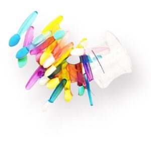 APLICADOR DE SOMBRA X25 PCS BOX, COLORS