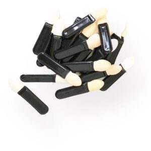 APLICADOR DE SOMBRA X25 PCS BOX, NEGRO