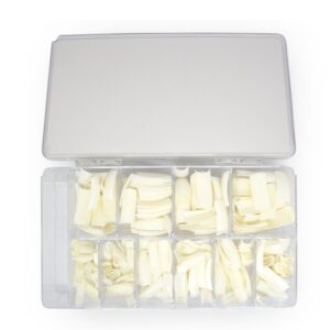 UÑAS X500 PCS/BOX BLANCA